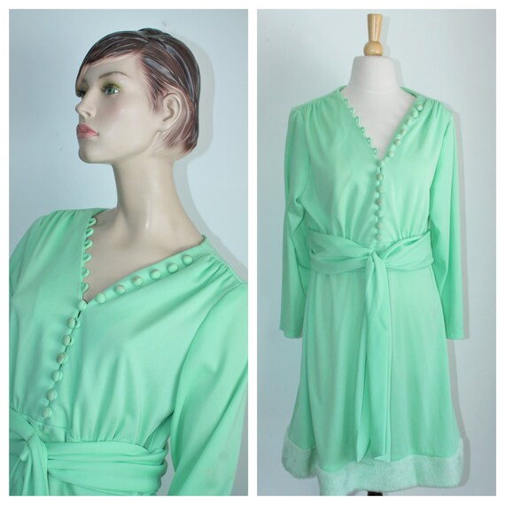 lane bryant green dress