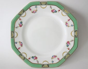 Royal Doulton Lunch Salad  Plate Circa 1916 Pattern H212G Octagon Shape