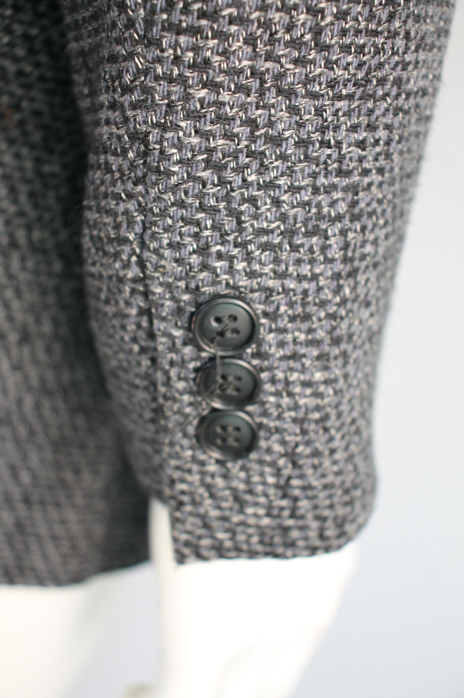 Vintage 80's Sport Coat, Pierre Cardin, Grey Wool Jacket - Etsy