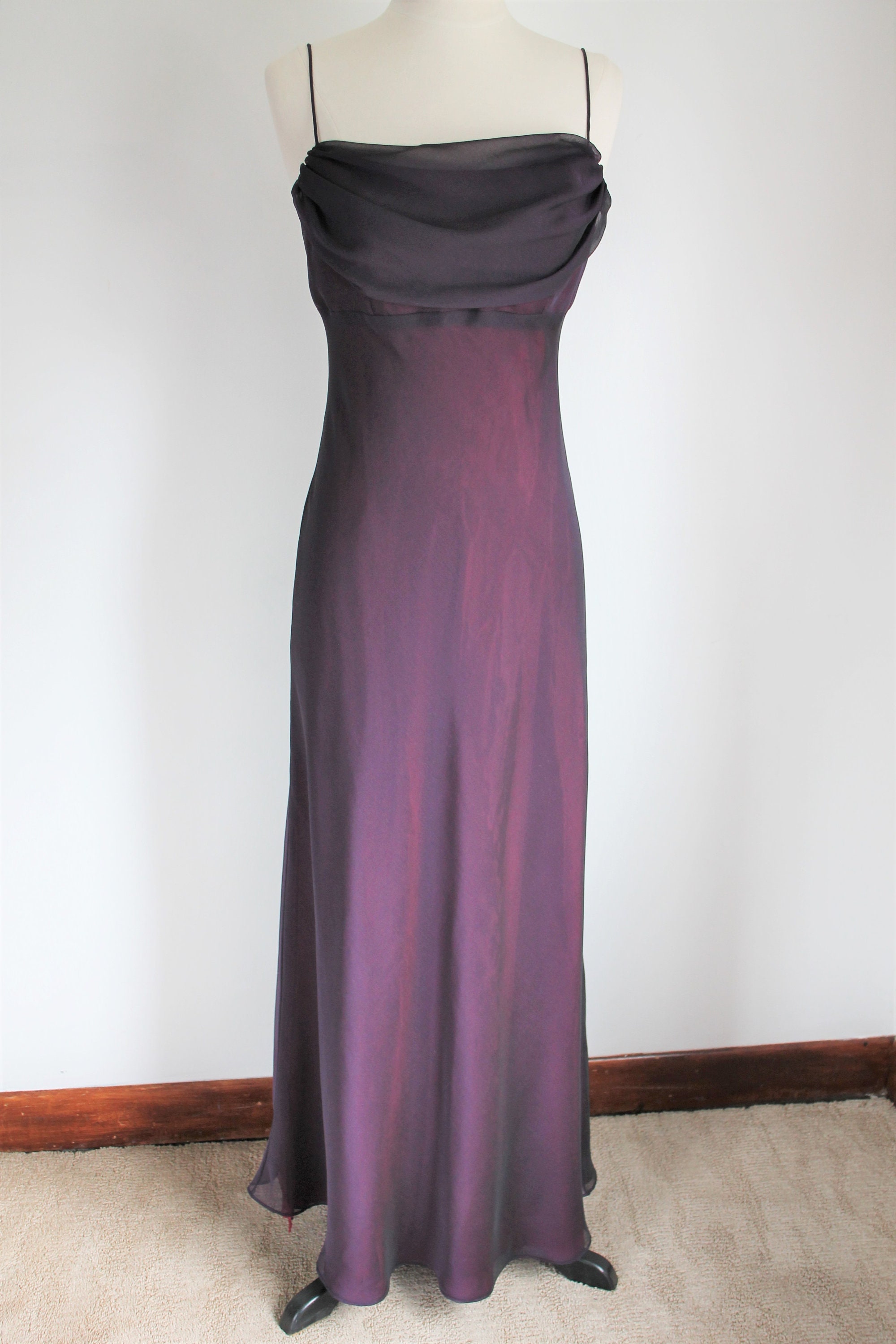 betsy and adam by linda bernell purple dress Betsy & Adam by Linda Bernell strapless dress,
