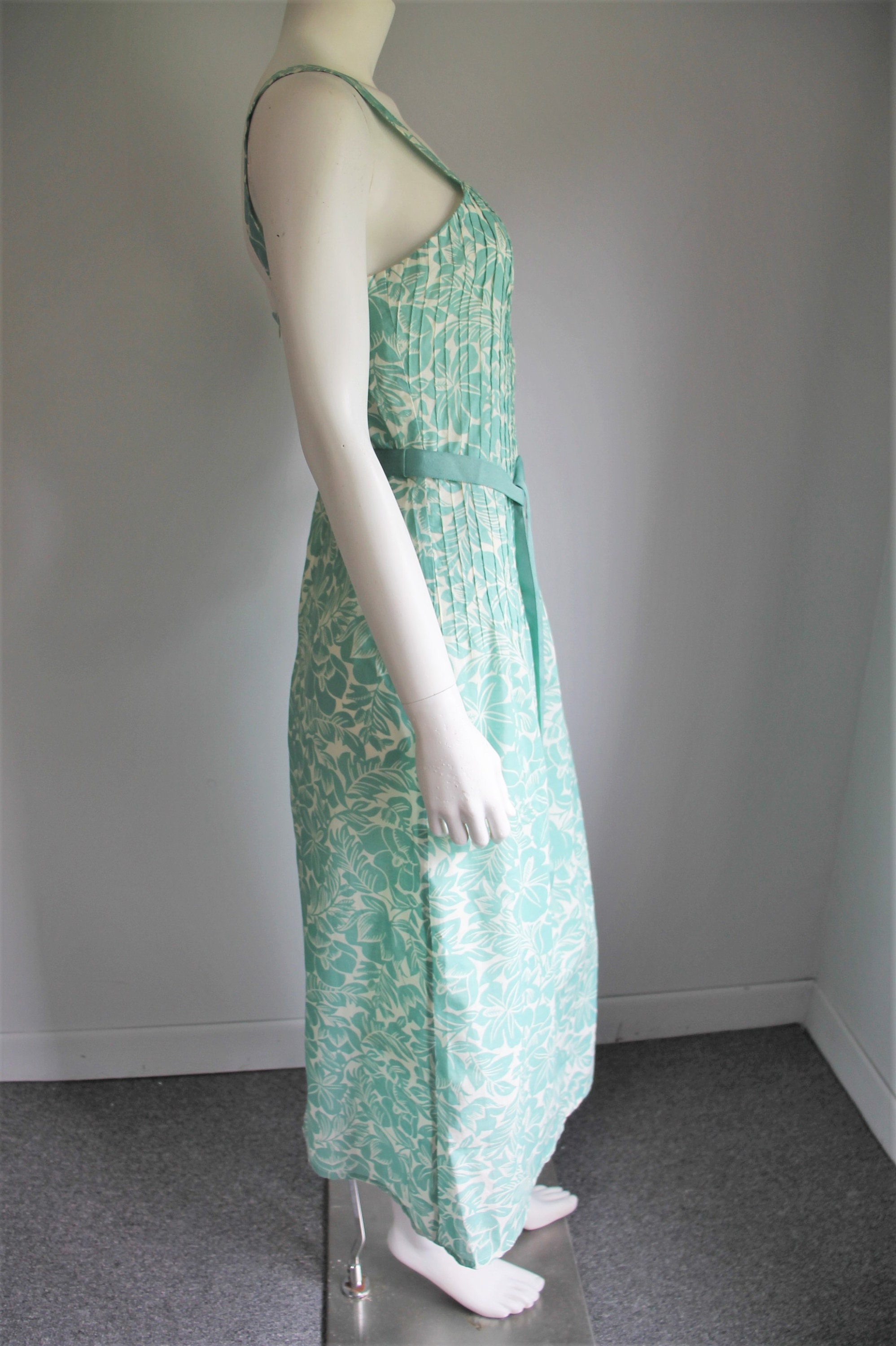Vintage Green Summer Dress Jessica Howard Size 10 - Etsy