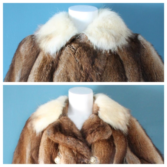 70's Fur Coat Maritime Furriers  Adjustable Lengt… - image 6