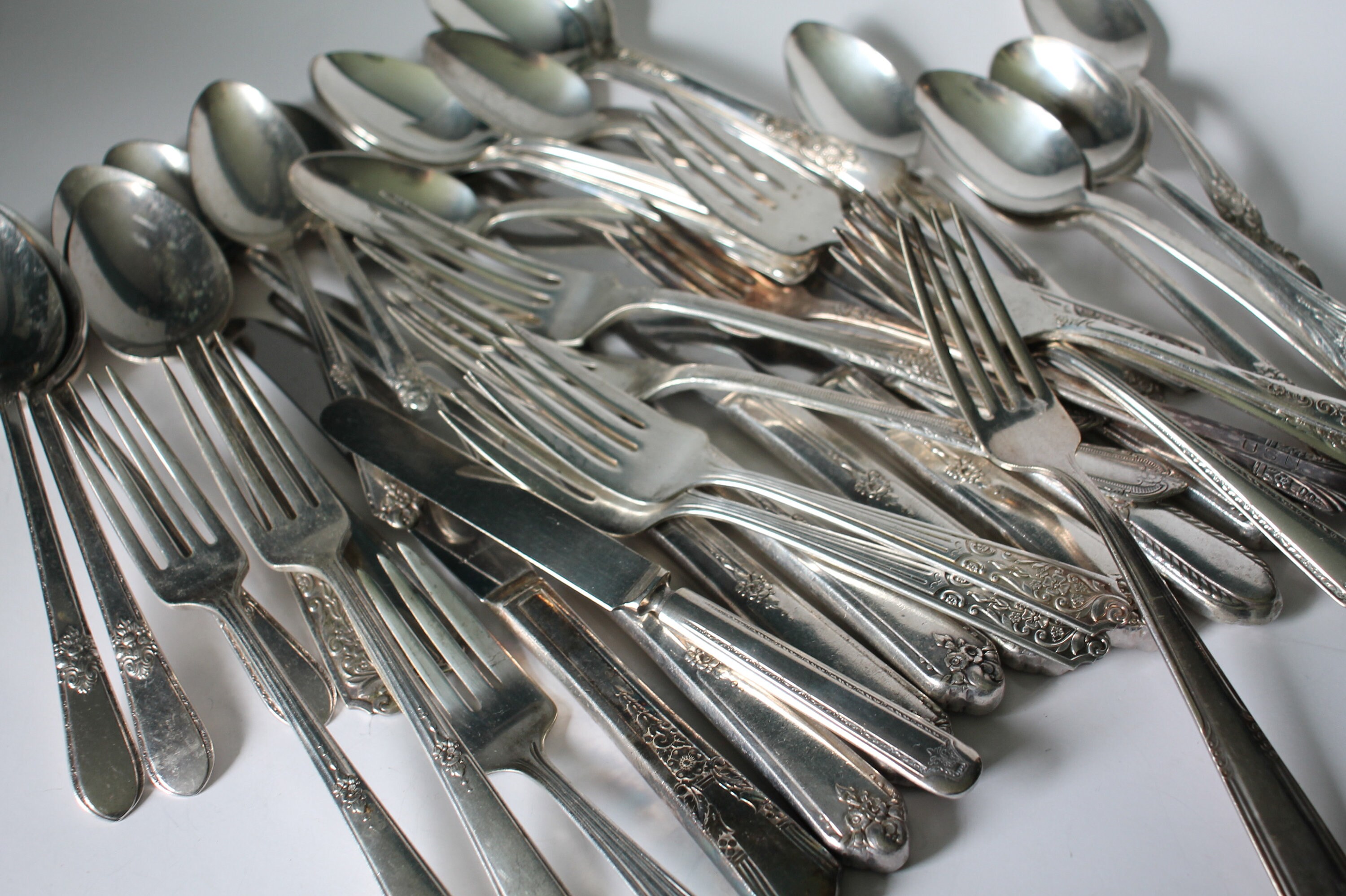 Rare shop antique silverware