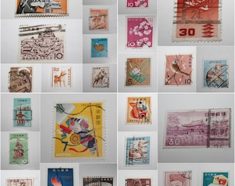 Japan Briefmarken Set 1950 bis 1967