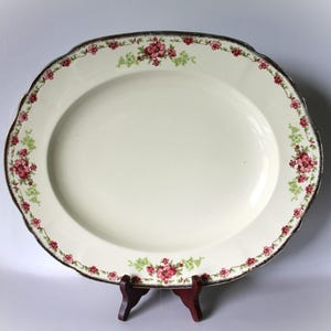 Grand plat Alfred Meakin Royal Marigold Rosecliffe