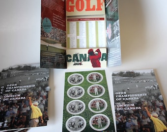Golf Stempel Set Open Cup von Kanada 2004