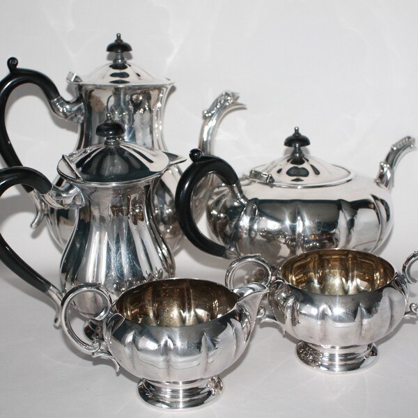 Marlboro Plate Old English Reproduction Tea Coffee Set Etsy
