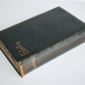 Antique Poetry Book Poetical Works of Percy Bysshe Shelley Frederick Warne 1891