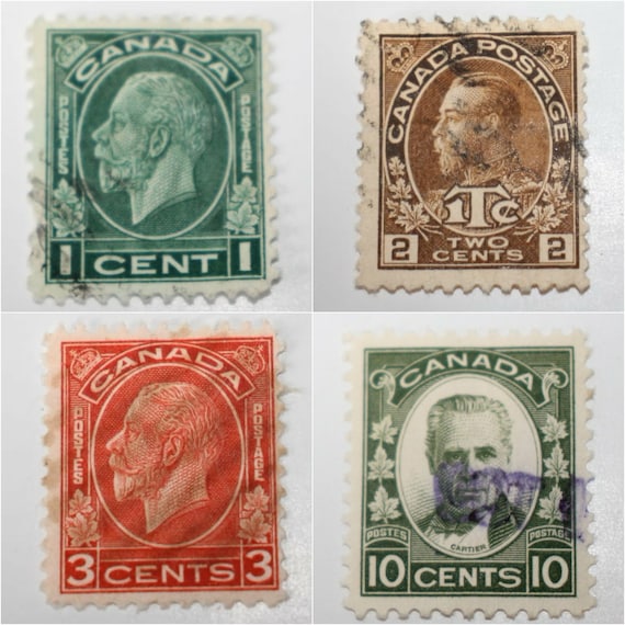 カナダ キングジョージ切手 12枚セット 1916年から1950年 - Etsy 日本