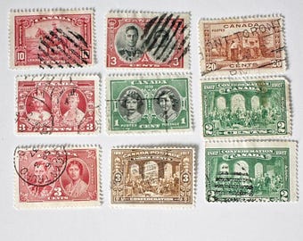 カナダ 1864-1890年 連邦紙幣切手 12枚セット 1 - Etsy 日本