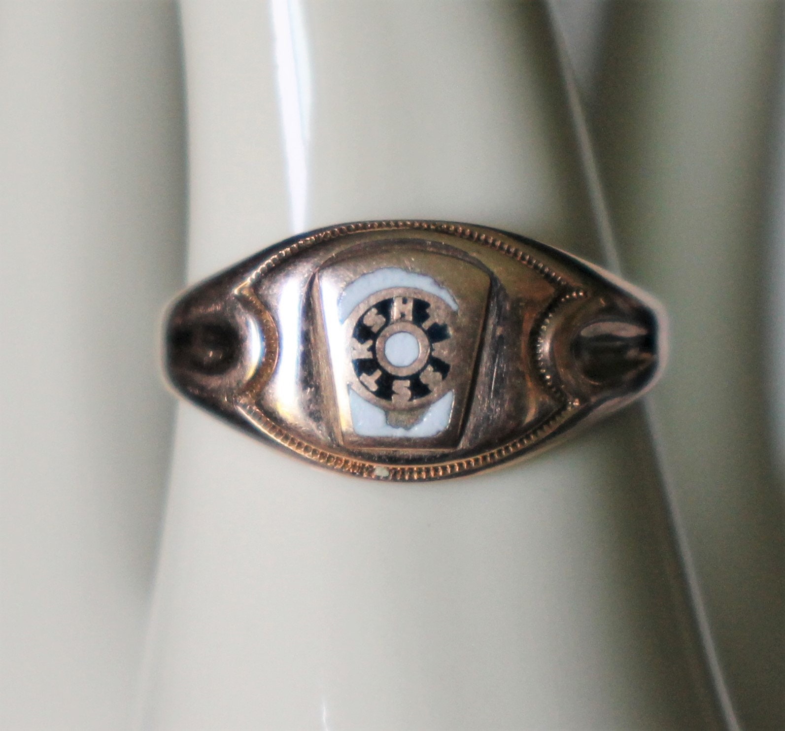 Royal Arch Keystone Ring Mark Master Mason HTWSSTKS Ostby Barton