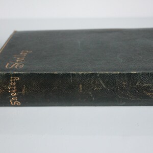 Antique Poetry Book Poetical Works of Percy Bysshe Shelley Frederick Warne 1891