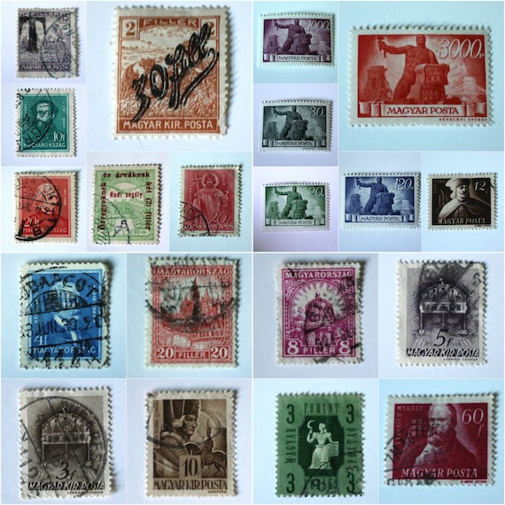 ハンガリー切手 ハンガリー切手 1915年から1947年 - Etsy 日本