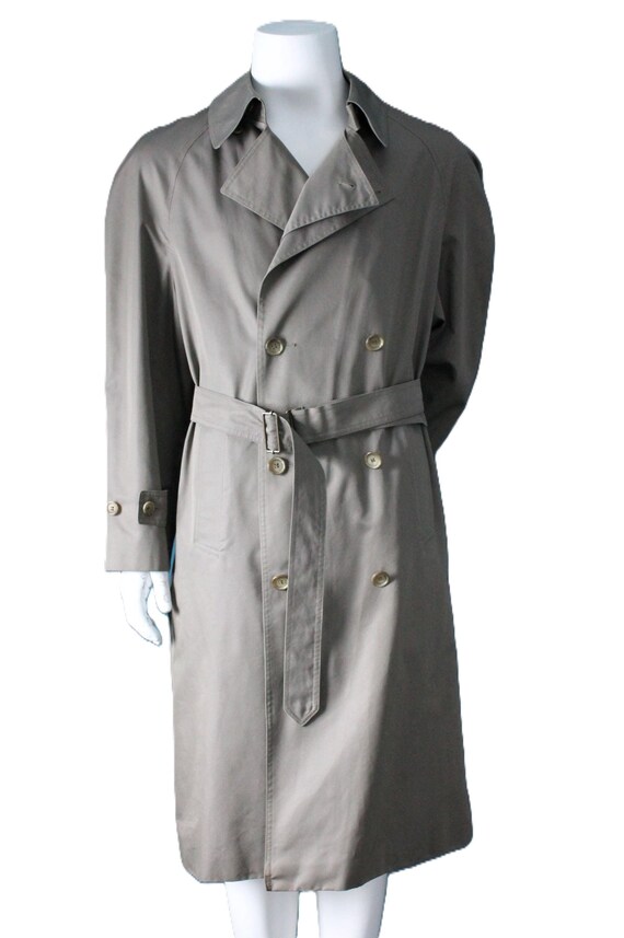 Van heusen trench coat sales