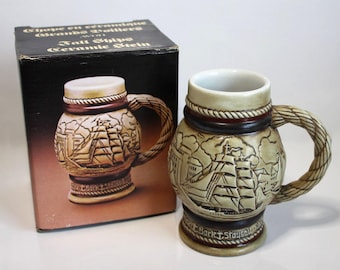 Small Boat Stein Avon Tall Ships 1983