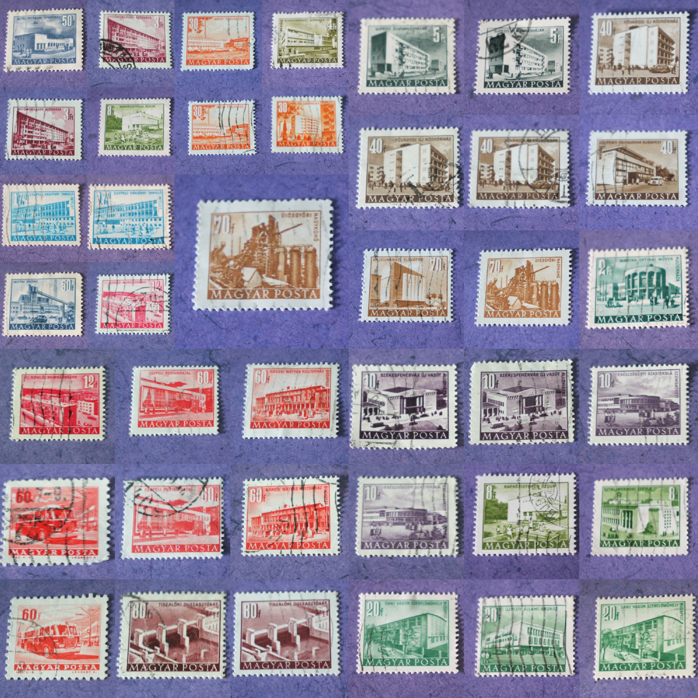 Magyar posta stamps - Etsy 日本