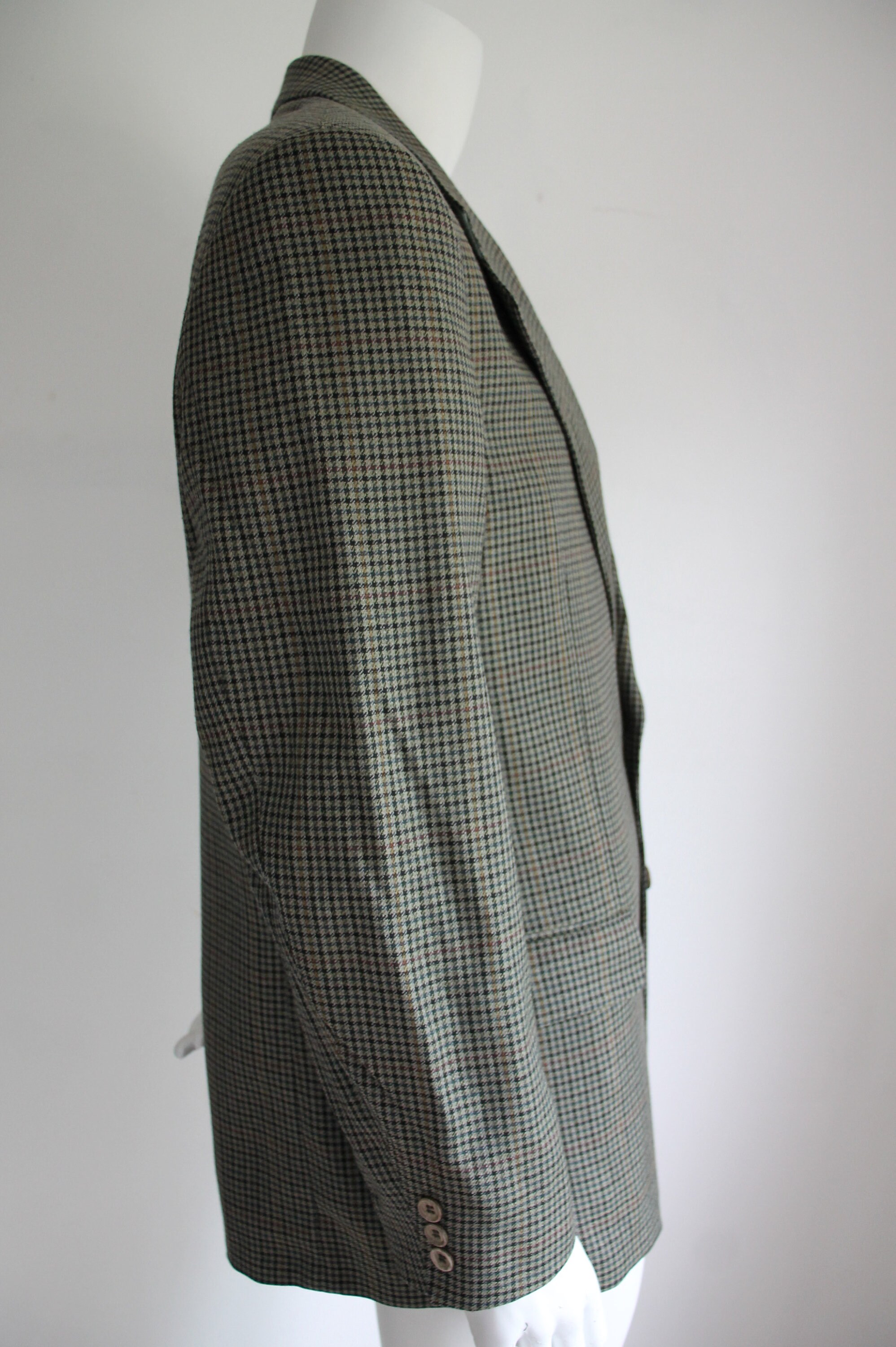 Green Wool Silk Sport Coat by Huntingdon Size 42 Regular | Etsy