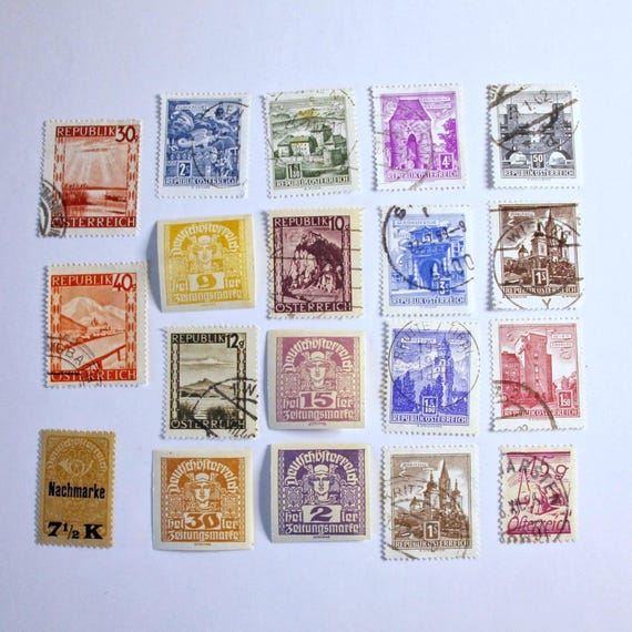 Collection De 100 Timbres D'Autriche Variés - Pour Philatélistes, Qualité Prophila, Livraison Aléatoire De Motifs