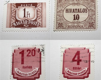 ハンガリー 郵便料金未払い切手セット 1922年から1965年 紋章 郵便角
