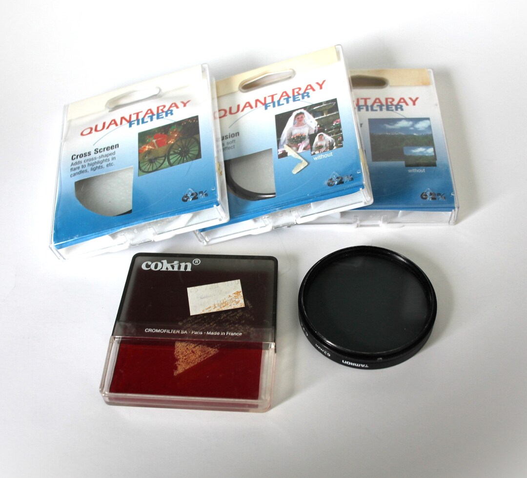 Filtre UV Cokin 62mm Pour Objectif Photo + Boîte - Occasion - Protection Optique