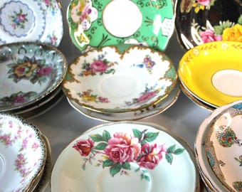 Choice of Bone China Saucers, Your Selection Pick