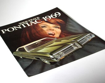 Brochure dei concessionari Pontiac Wide Track del 1969