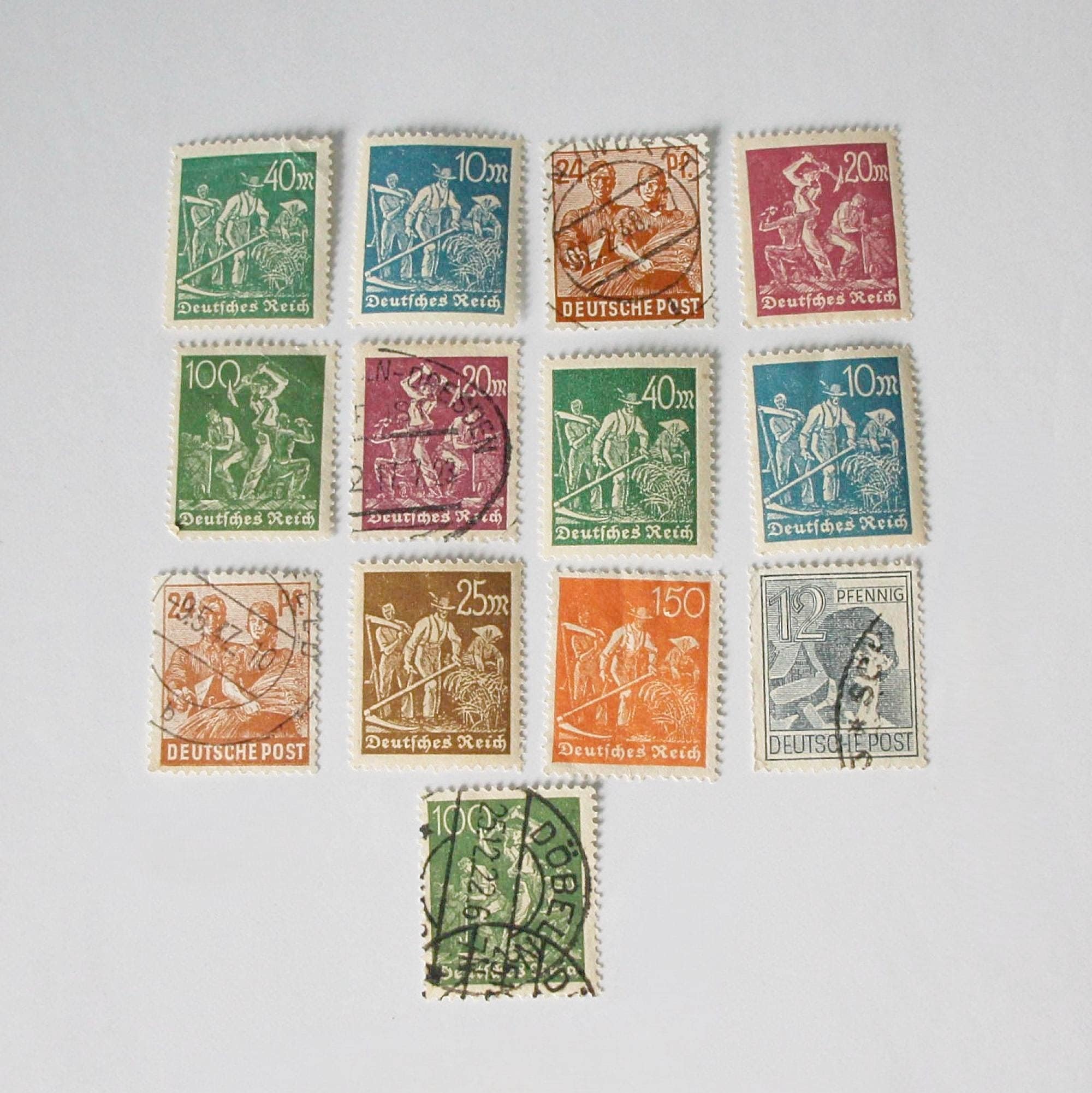Deutsches reich stamps - Etsy 日本
