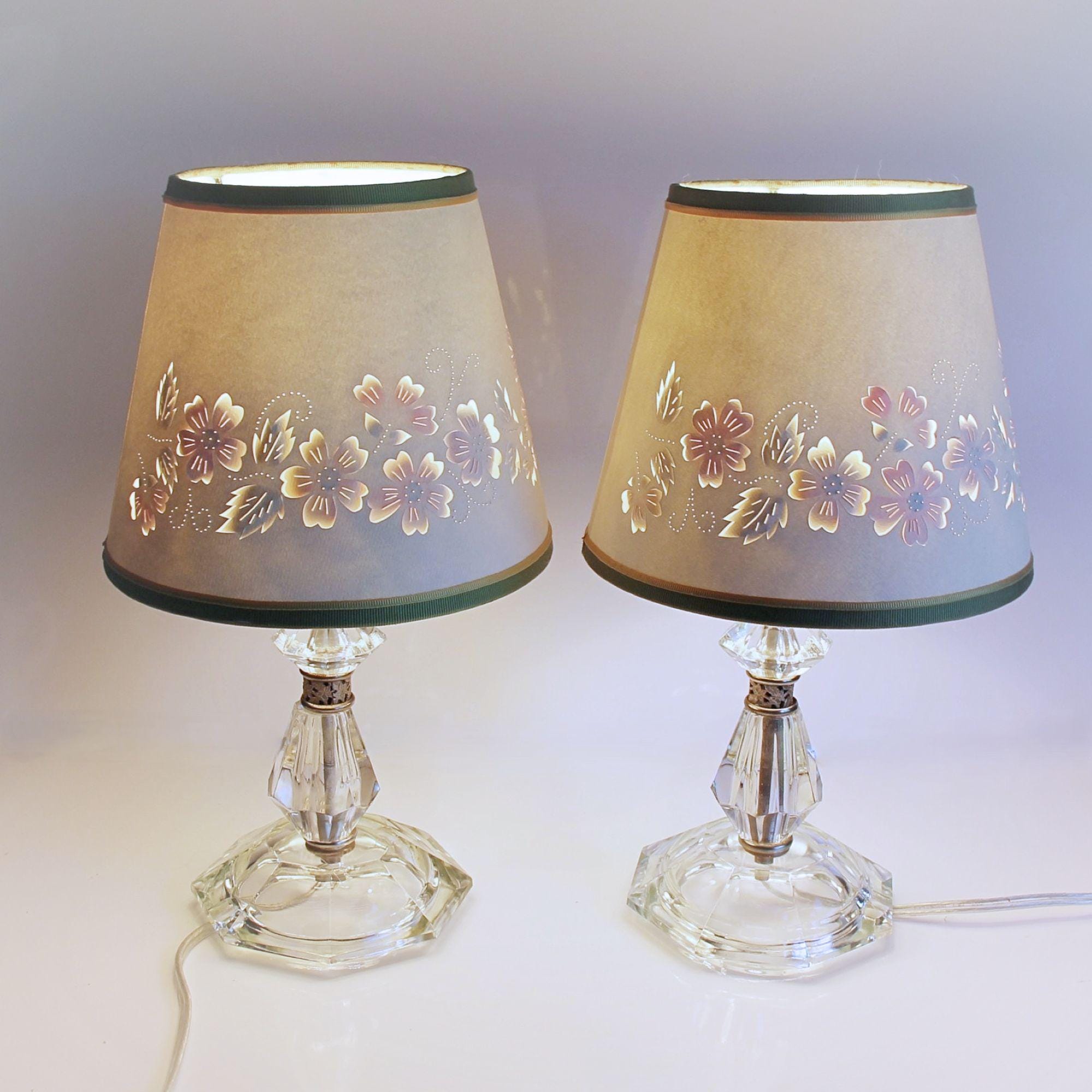 Mid century glass lamp shade - Etsy 日本