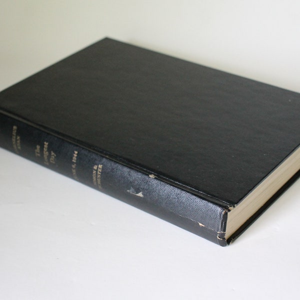 World War 2 Book, The Longest Day, Cornelius Ryan, Simon and Schuster, 1959, Illustrated