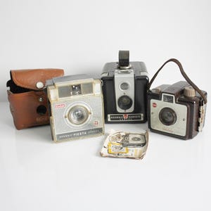 Appareil Photo Vintage Kodak Brownie Starlet - 1950 Format 127 - Pièce Déco