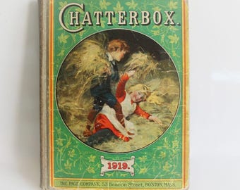 Antikes Kinderbuch Chatterbox 1919