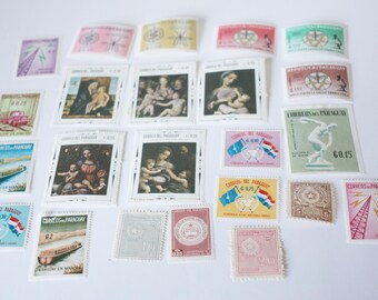 パラグアイ切手セット 1930年代から1968年 - Etsy 日本