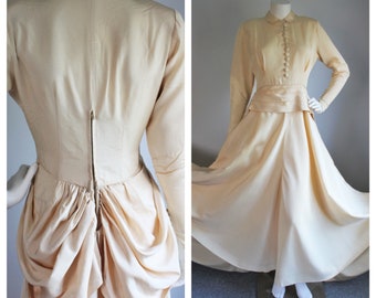 1940's Formal Gown Dinner Dress Size Medium