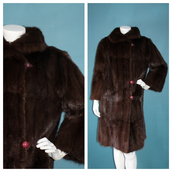 Mink clearance swing coat