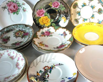 Bone China Saucer Selection, Your Choice