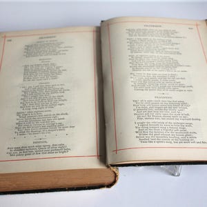 Antique Poetry Book Poetical Works of Percy Bysshe Shelley Frederick Warne 1891
