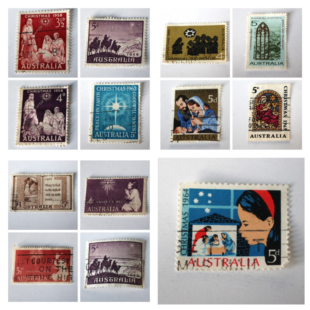 【現品のみ】オーストラリア★クリスマス切手 1970 il_1080xN.5658375516_dfcy.jpg