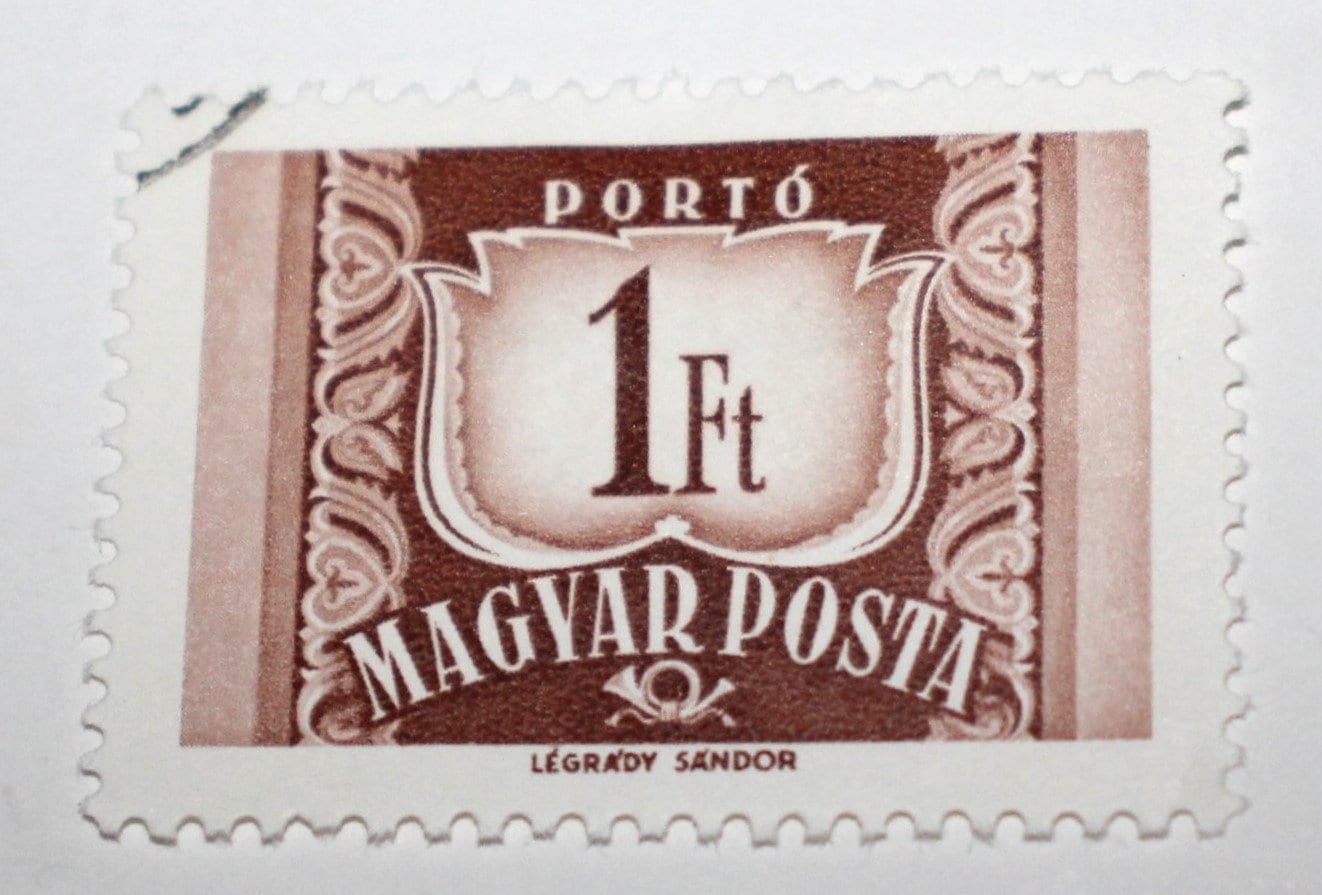 ハンガリー 郵便料金未払い切手セット 1922年から1965年 紋章 郵便角