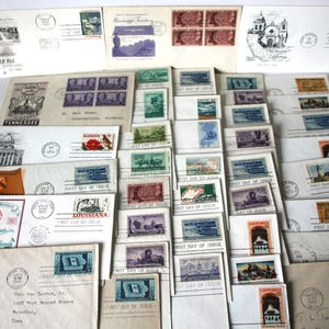 US Stamps First Day Issues Covers Statehood Anniversary Centennials