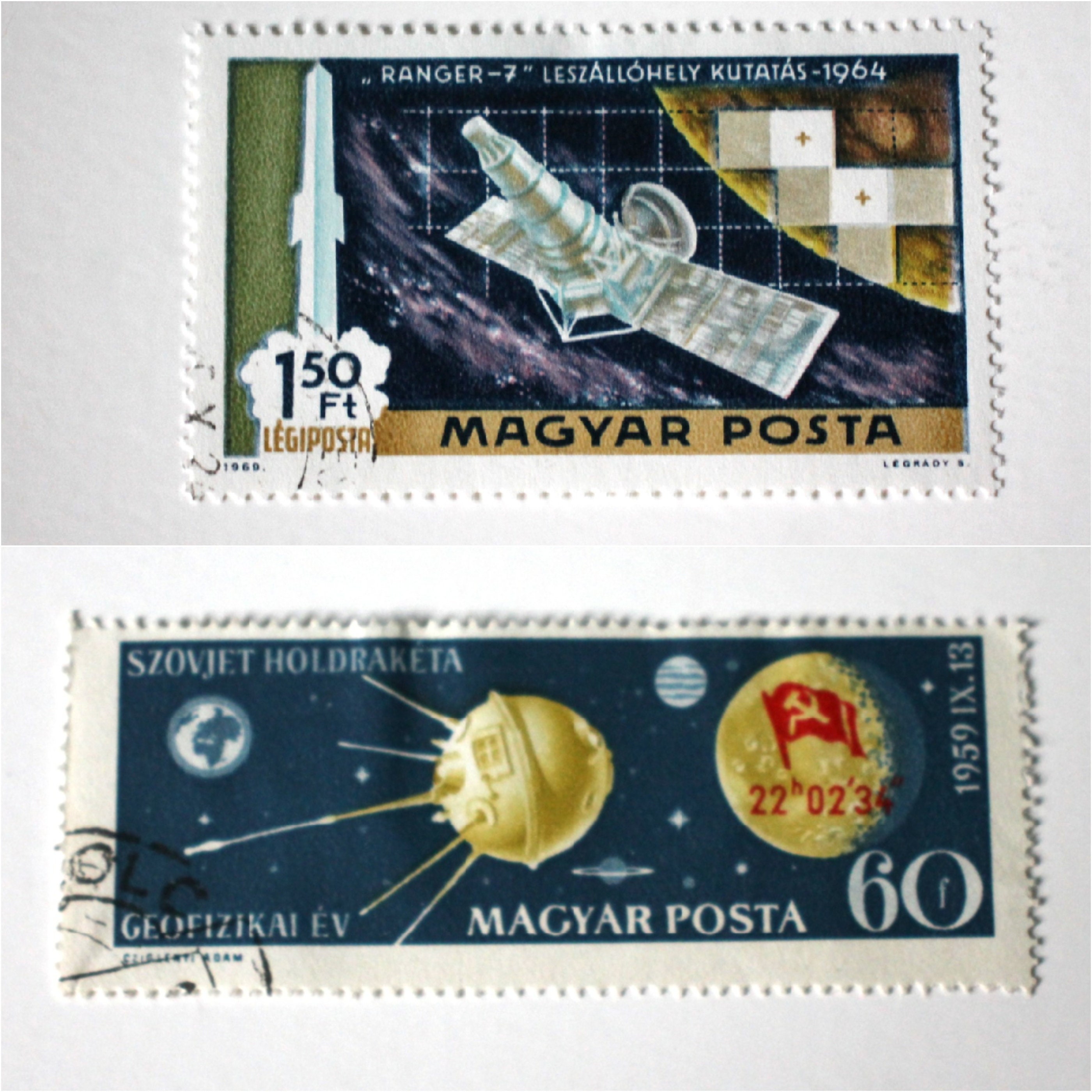 ハンガリー宇宙切手 1960年代 アポロ・ルナ - Etsy 日本