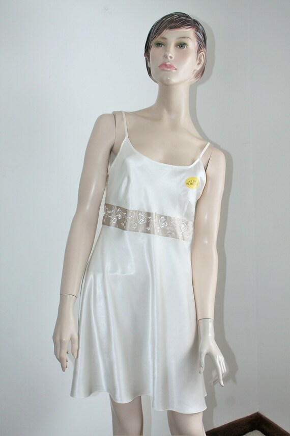 Vintage Cream Nightgown, St Michael Marks and Spencer… - Gem