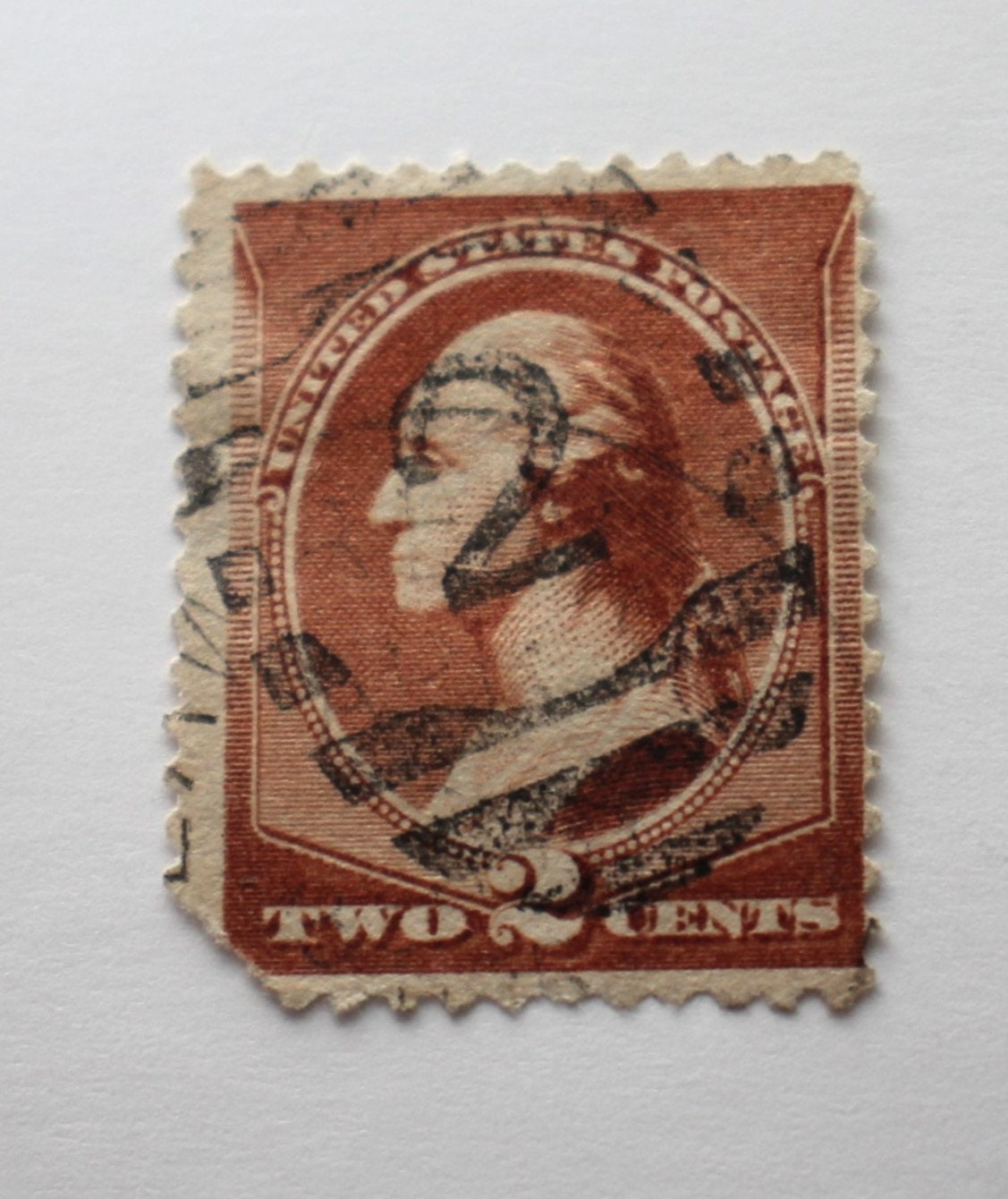 USジョージワシントン2セントレッド使用済切手 USジョージワシントン2セントレッド使用済切手 USジョージワシントン2