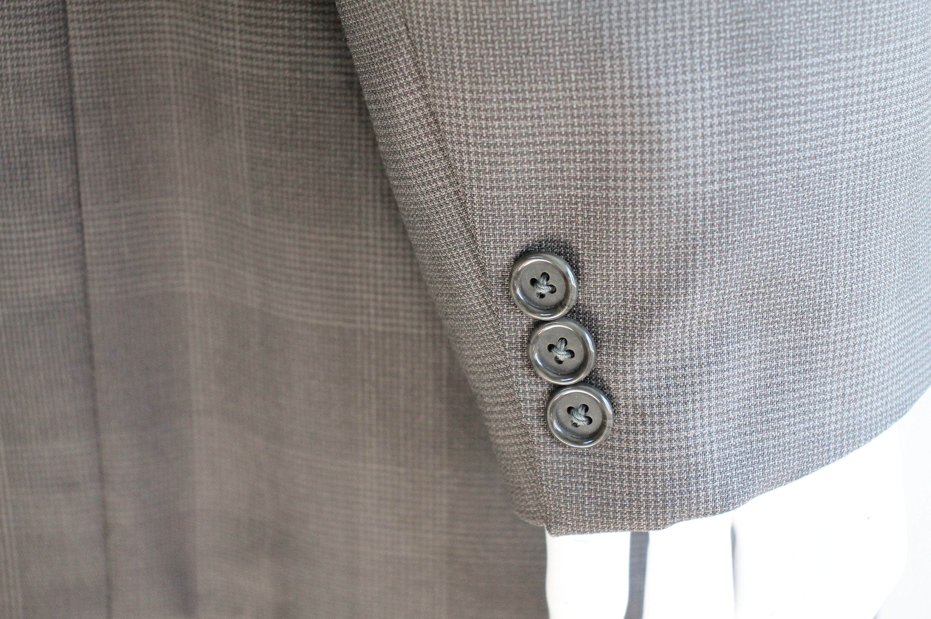 Grey Wool Suit Glen Check Colwell's Size Medium - Etsy
