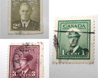 カナダ キングジョージ切手 12枚セット 1916年から1950年 - Etsy 日本