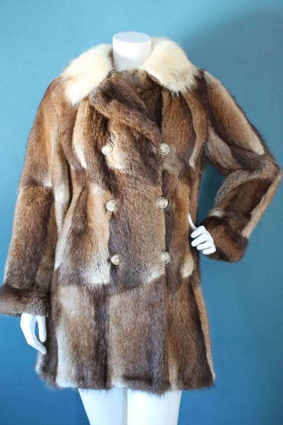 70's Fur Coat Maritime Furriers  Adjustable Lengt… - image 5