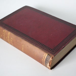 Livre ancien Une histoire de l'Angleterre William Lecky 1879 Volume Un