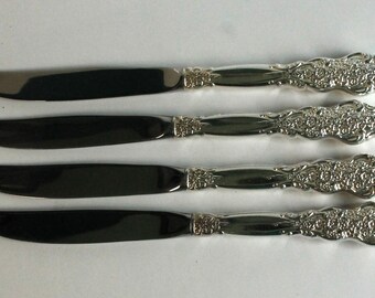 Silver Plated Dinner Knives 1847 Rogers Bros Renaissance - Etsy