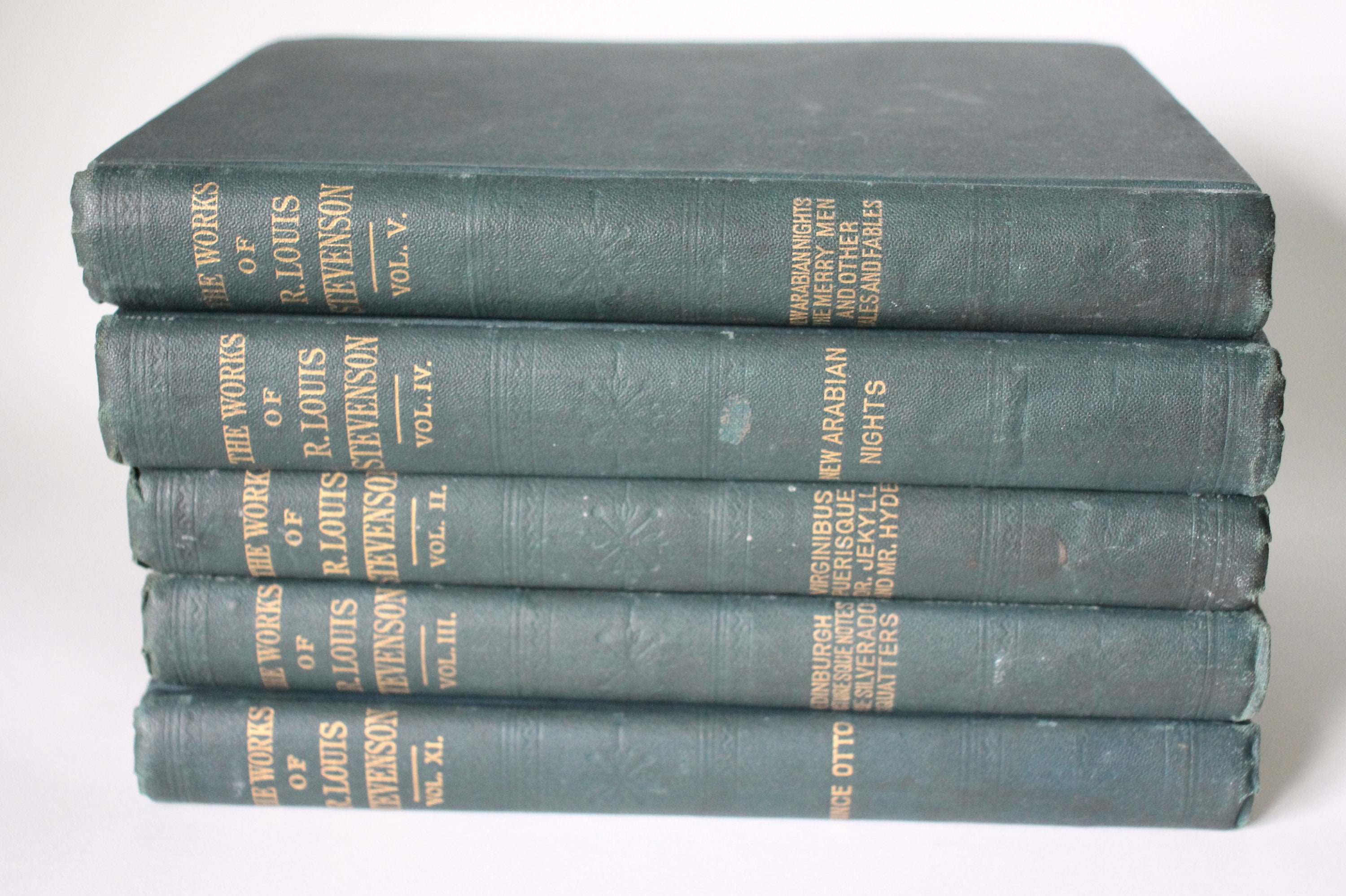 The Works of Robert Louis Stevenson Peter Fenelon Collier Etsy Canada