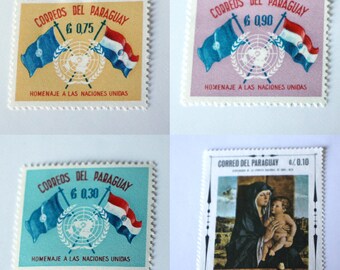 パラグアイ切手セット 1930年代から1968年 - Etsy 日本