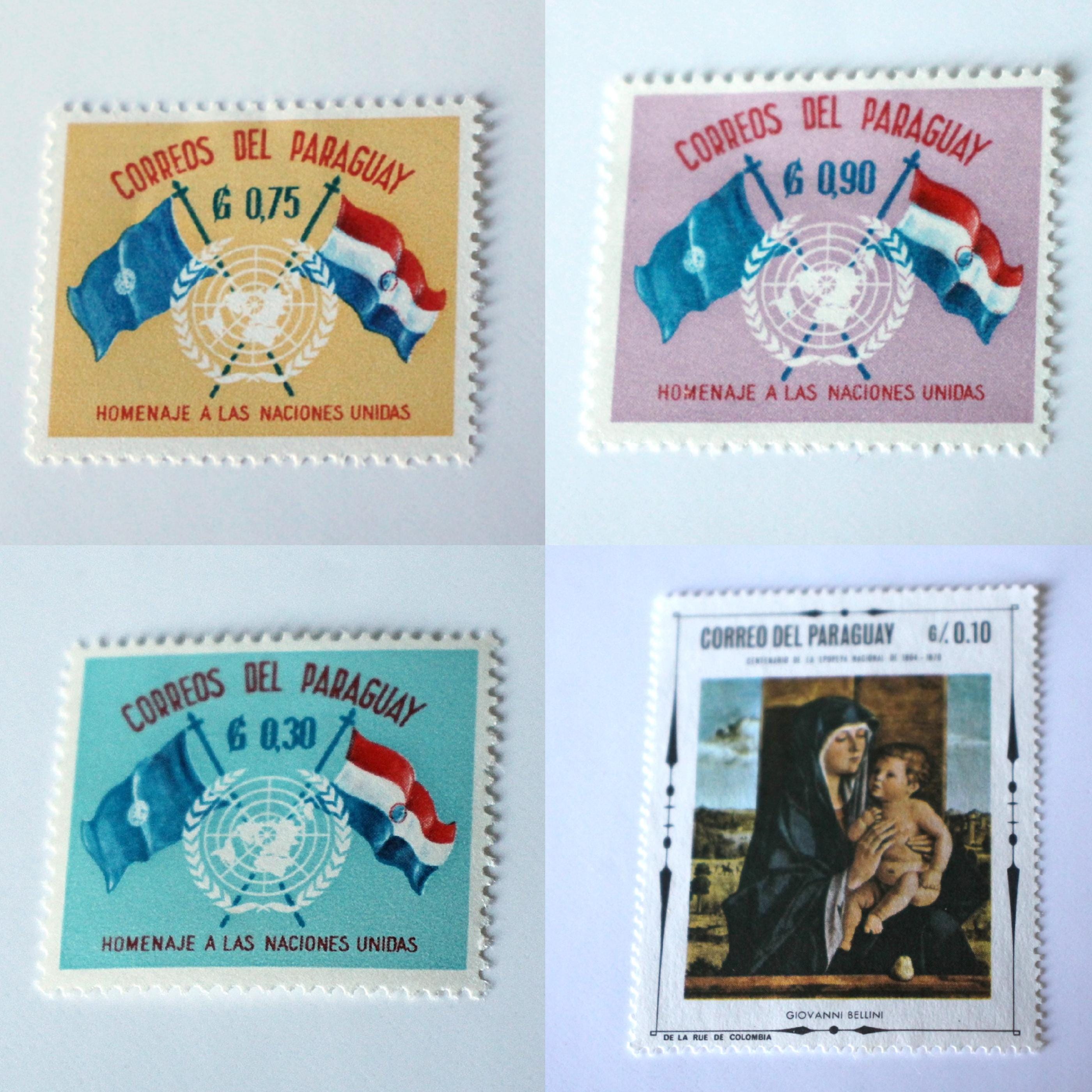 パラグアイ切手セット 1930年代から1968年 - Etsy 日本